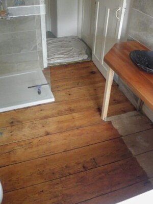 Completed full bathroom rebuild 1 completion