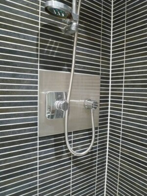 Completed new shower mixer - completed