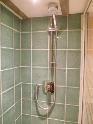 Completed new shower mixer - completed