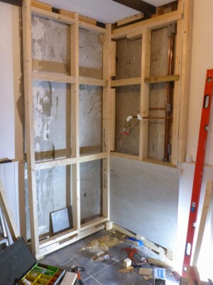 In progress shower pod replacement - in progress